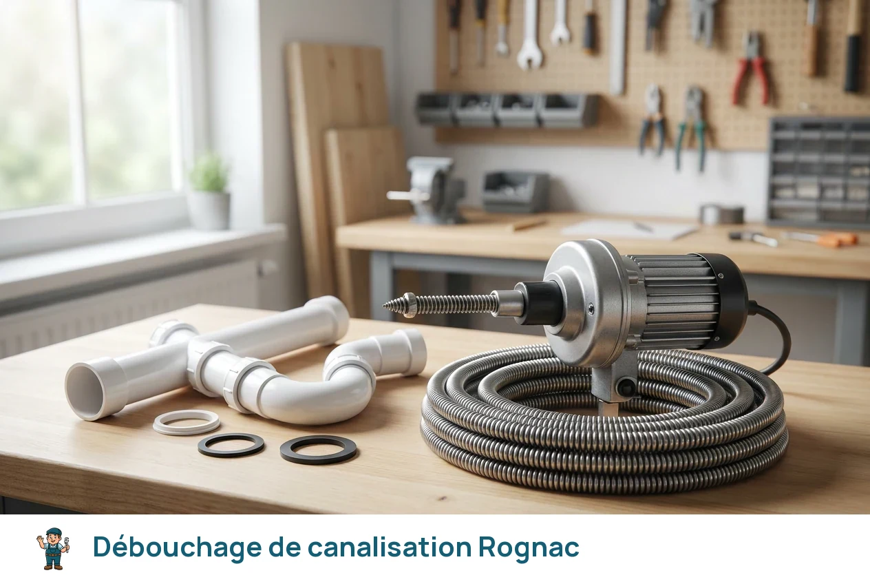 Débouchage de canalisation à Rognac