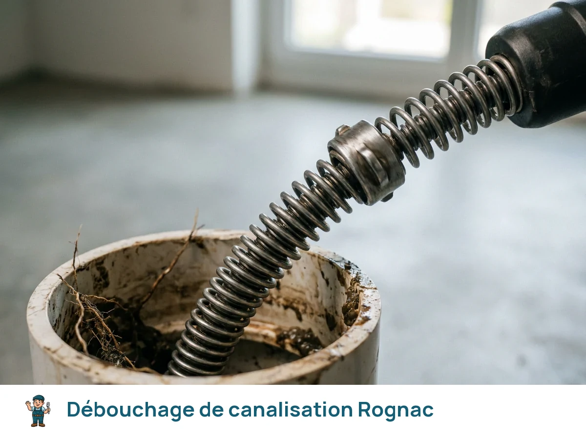 Débouchage de canalisation à Rognac