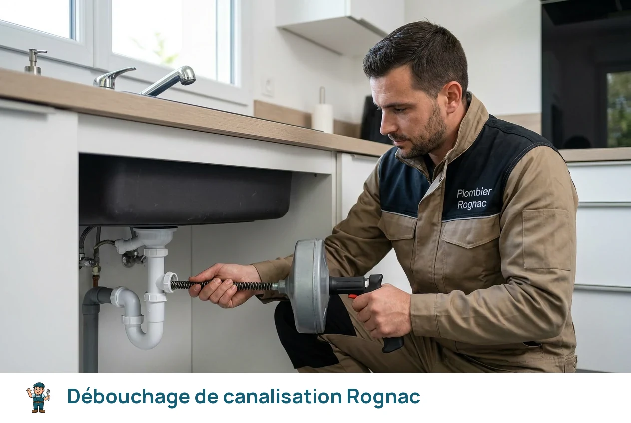 Débouchage de canalisation à Rognac
