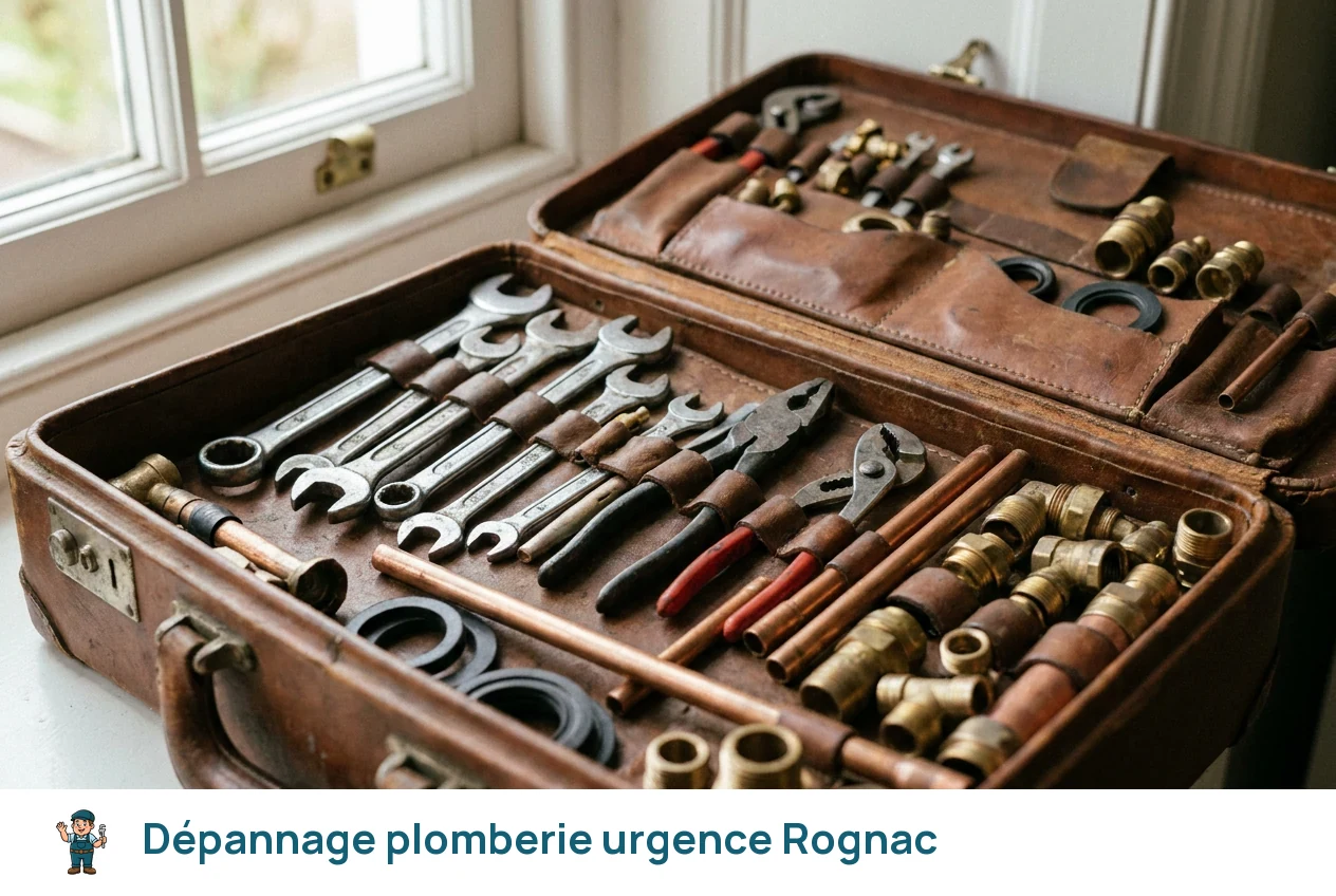 Dépannage plomberie urgence à Rognac