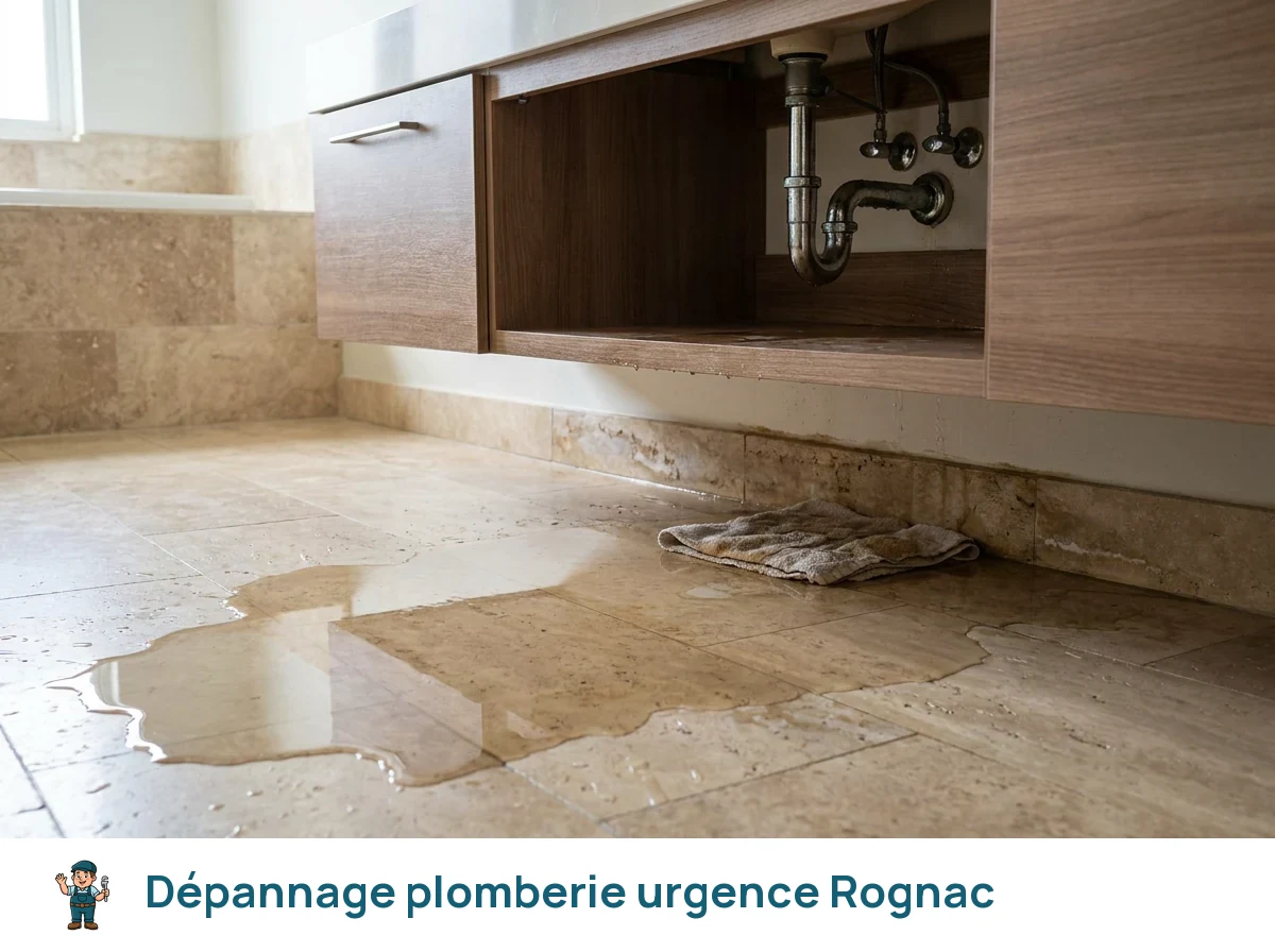 Dépannage plomberie urgence à Rognac