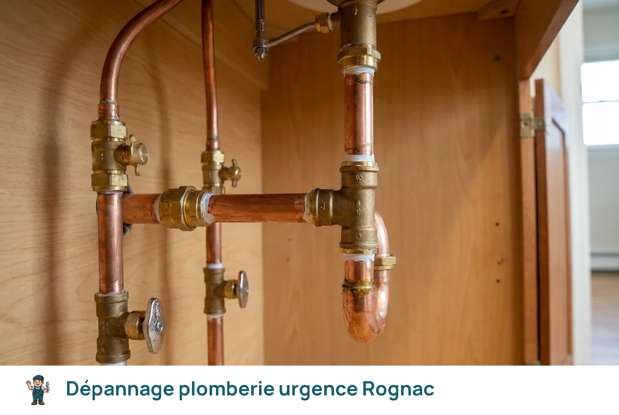 Dépannage plomberie urgence à Rognac