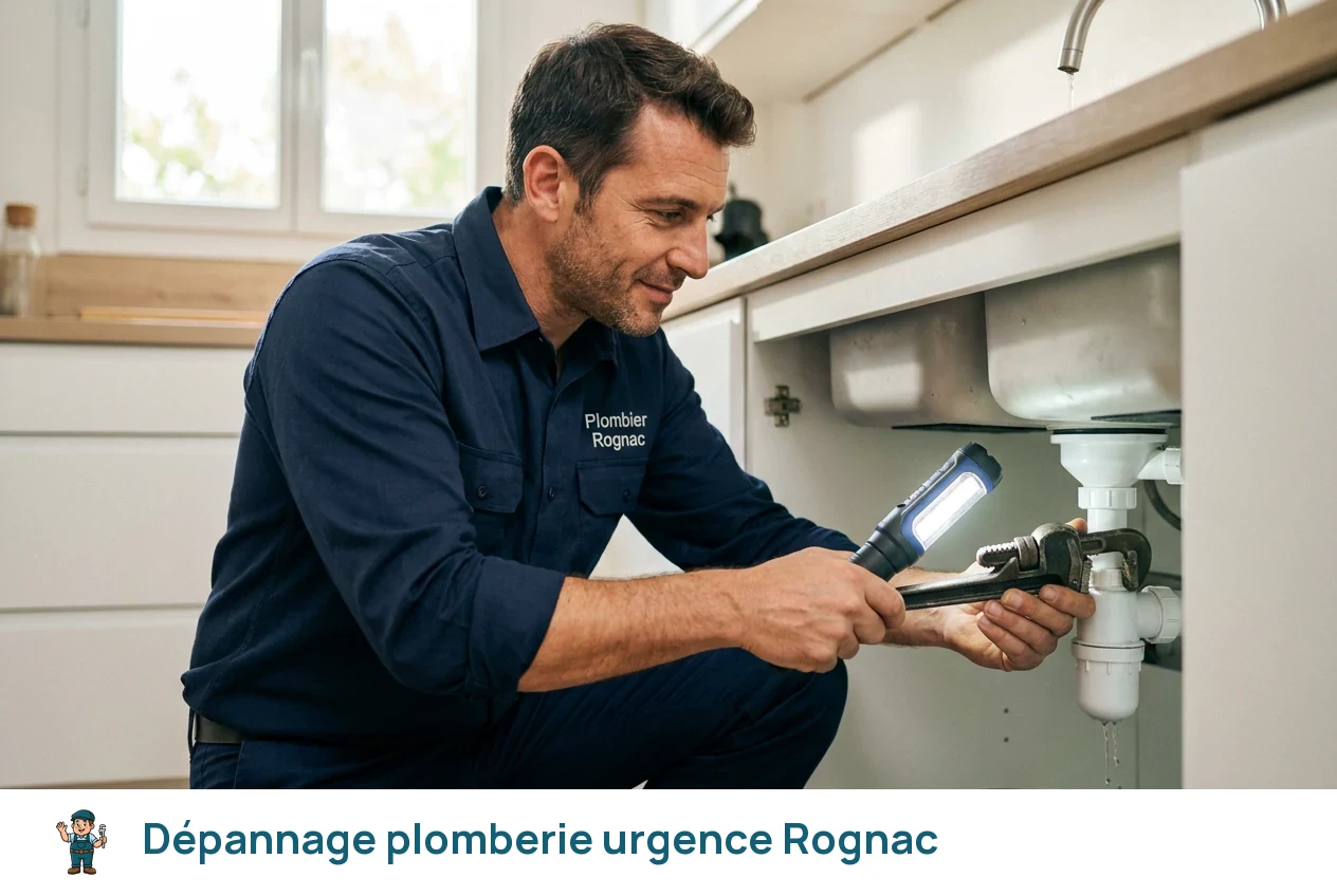 Dépannage plomberie urgence à Rognac