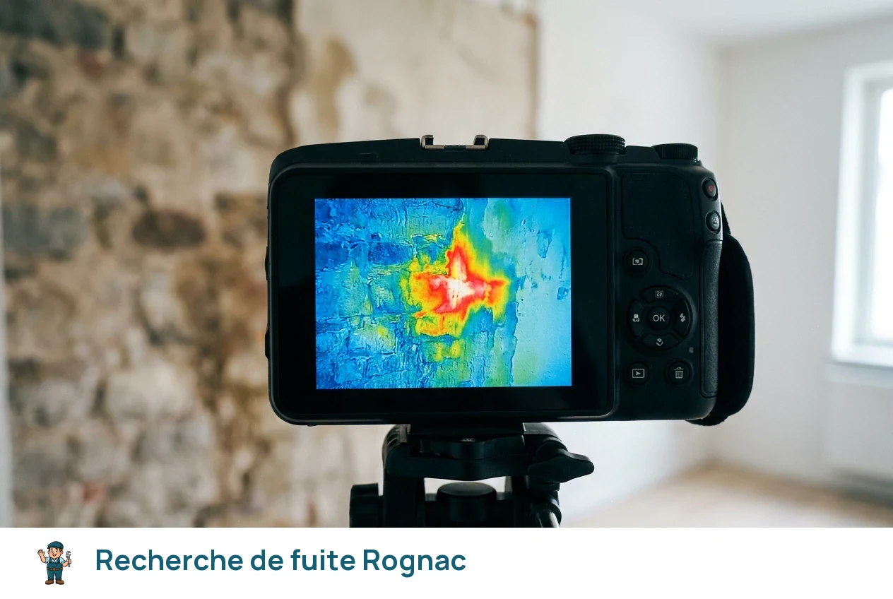 Recherche de fuite à Rognac