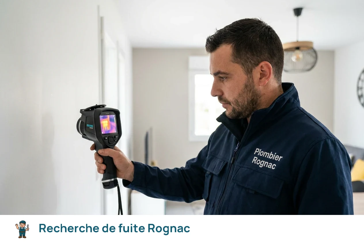 Recherche de fuite à Rognac