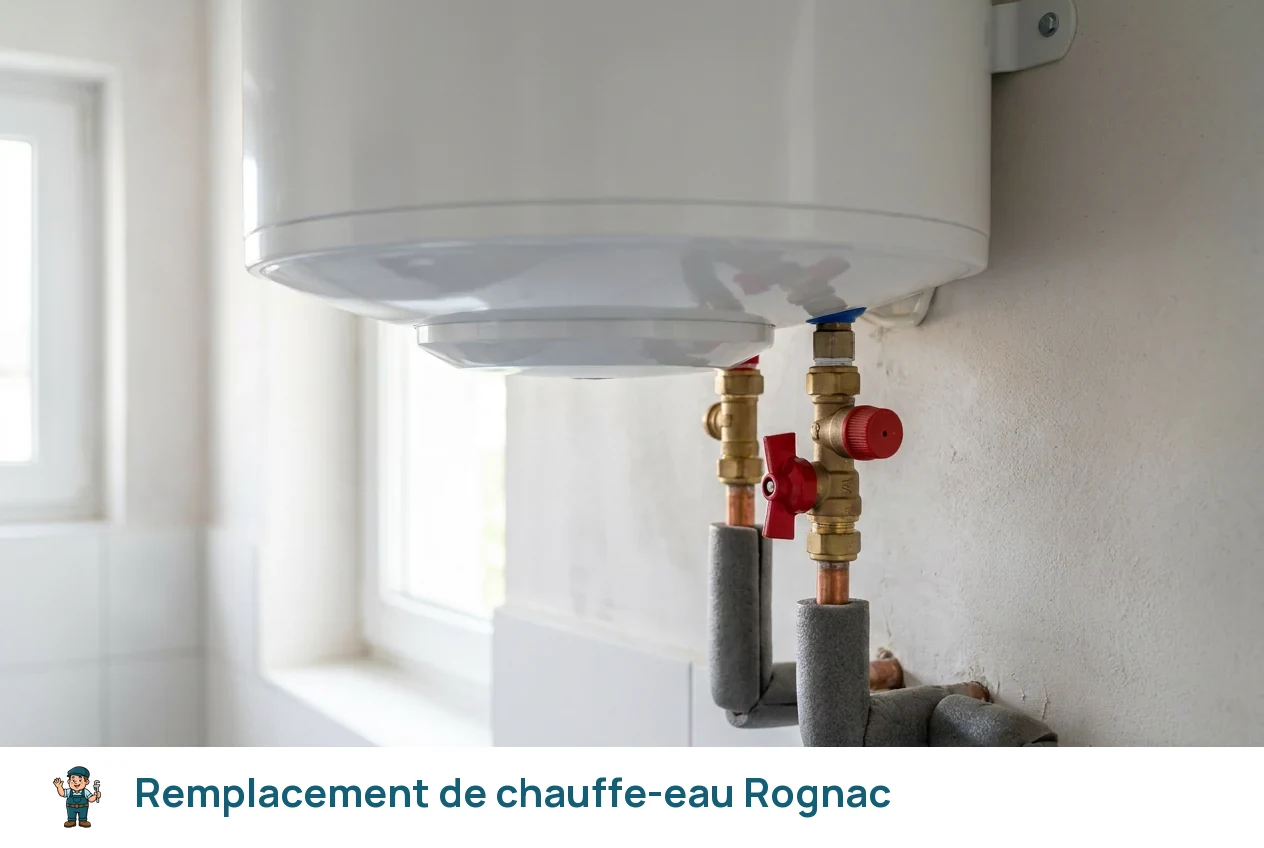 Remplacement de chauffe-eau à Rognac
