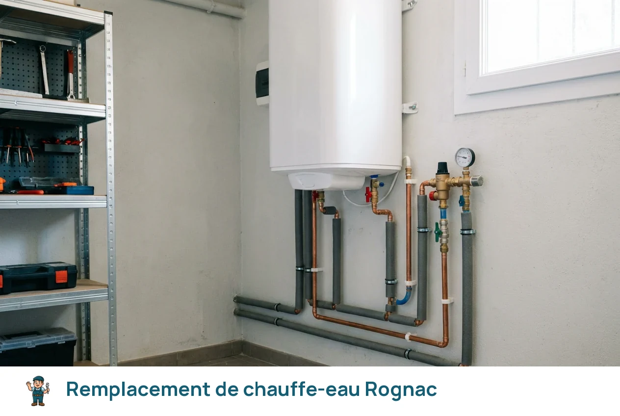 Remplacement de chauffe-eau à Rognac