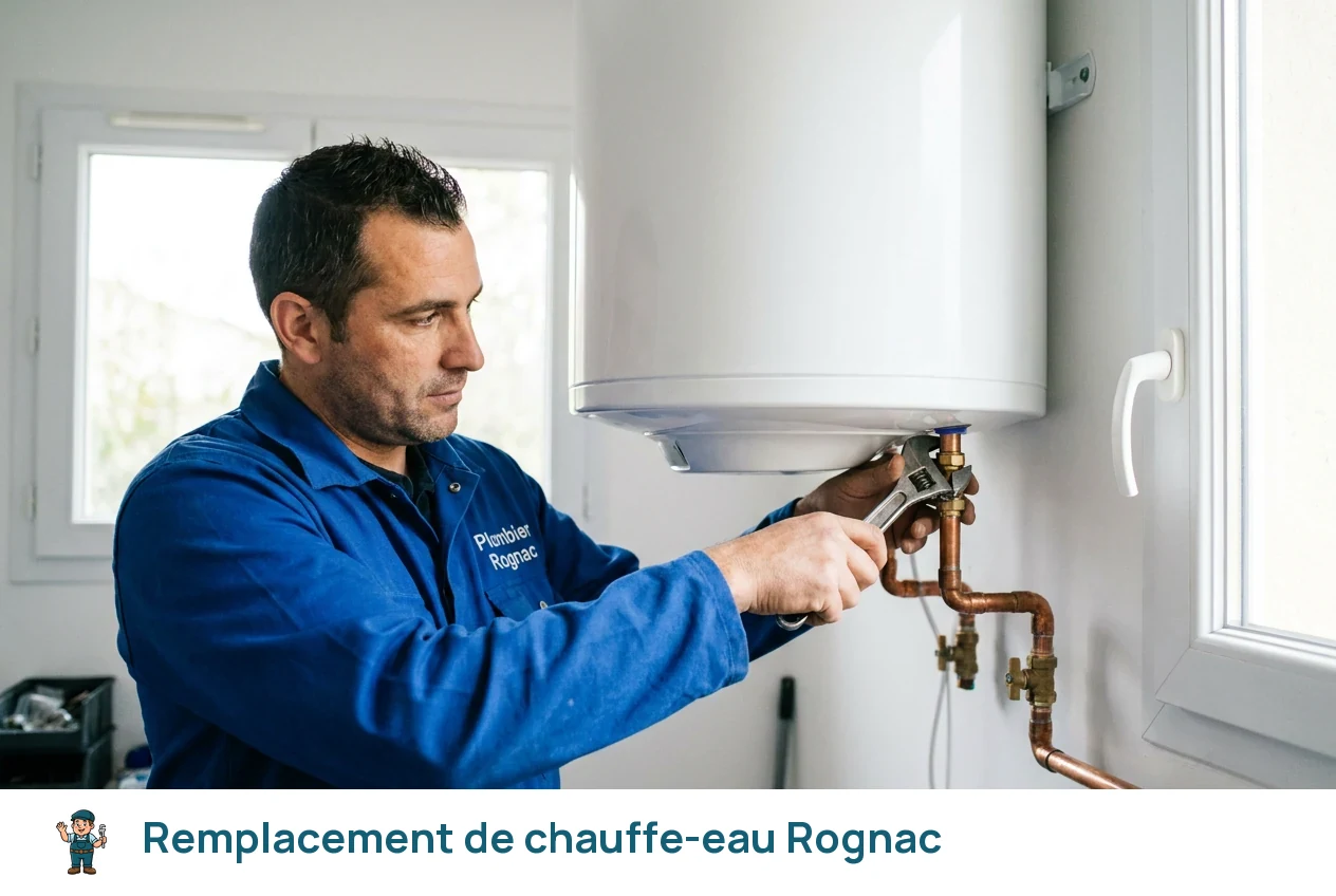 Remplacement de chauffe-eau à Rognac